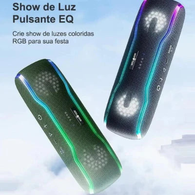 Caixa de Som WT + Copo Stanley de Brinde