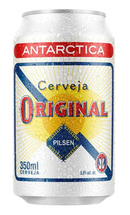 Cerveja Antarctica Original Pilsen lata 350ml Pack c/12 unidades