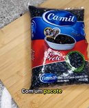 Feijão Preto Tipo 1 Camil Pacote 1kg